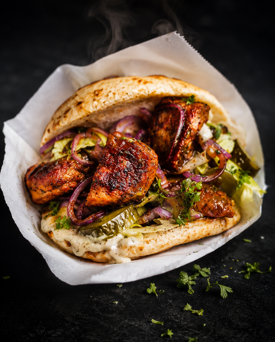 Chicken Kebab sandwich
